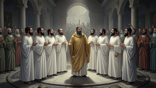 The Gathering and the Trumpets from "Book of Revelation". The Gathering and the Trumpets The saved multitude Shorey places the sealing of the 144,000 Sealed from Israel before the great multitude appears in heaven.