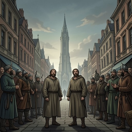 The Two Witnesses’ Mission from "Book of Revelation". This flow follows the role Shorey assigns to the Two Witnesses, from their arrival and ministry to their death and resurrection.