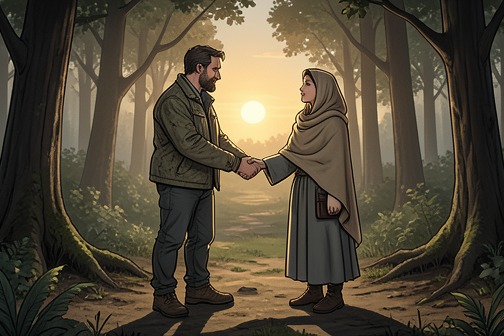 Paul and Miriam Marry from "Redeeming Love". Paul and Miriam’s marriage begins when Miriam takes the initiative to move into Paul’s cabin and openly asks to become his wife.