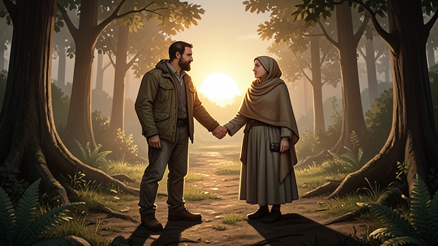 Paul and Miriam Marry from "Redeeming Love". Paul and Miriam’s marriage begins when Miriam takes the initiative to move into Paul’s cabin and openly asks to become his wife.