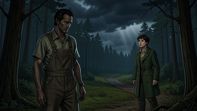 An Inherited Warning from "Woodwalkers". An Inherited Warning A family's fear Carag's father warns that humans are dangerous and insists that a woodwalker must choose one side.