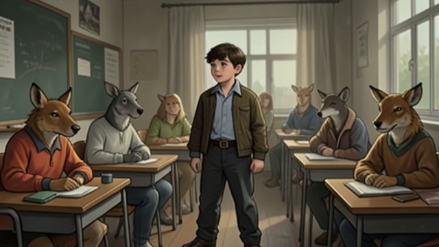 A School for Both Selves from "Woodwalkers". A School for Both Selves A hidden community At Clearwater High, Carag encounters students whose animal forms range from squirrels and bisons to wolves and…