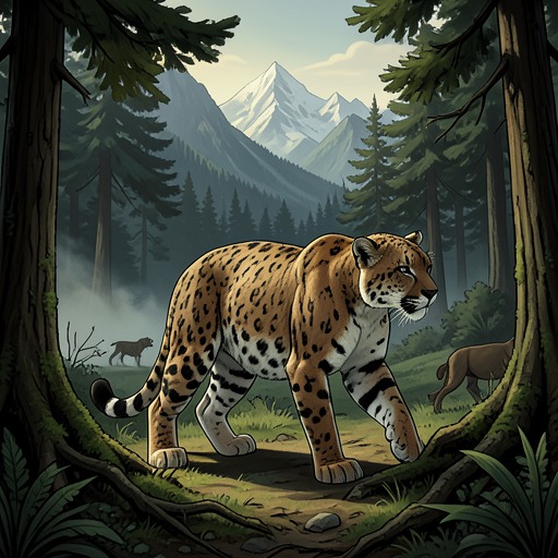 The Hunted Puma from "Woodwalkers". Carag's solitary crisis in the mountains turns his emotional confusion into a physical struggle for survival and a decisive act of self-reliance.