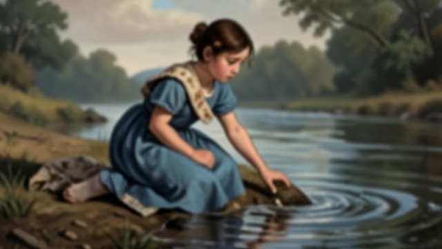 A Home Left Behind from "The Snow Queen". A Home Left Behind The absent elder Grandmother remains asleep when Gerda slips out to ask the river for Kay.