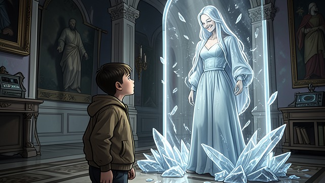 Approval in the Palace from "The Snow Queen". Approval in the Palace Admiration replaces intimacy Kay sees the Queen as perfect and intelligent.