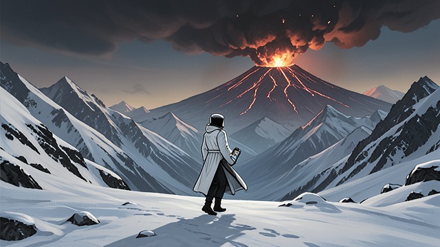 The Queen’s Absence from "The Snow Queen". The Queen’s Absence Power exercised elsewhere The Snow Queen leaves to visit Etna and Vesuvius, intending to whiten the volcanic mountains.