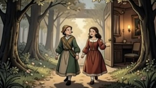 Summer’s Return from "The Snow Queen". Summer’s Return The journey closes Kay and Gerda return through spring growth to the town and Grandmother’s room.