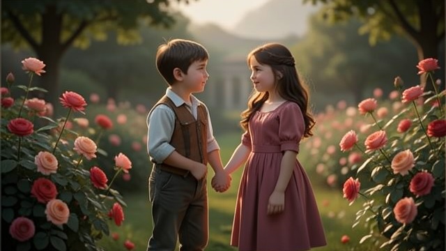 A Loving Companion from "The Snow Queen". A Loving Companion Shared play Kay and Gerda meet through the windows and spend summer days among the roses.
