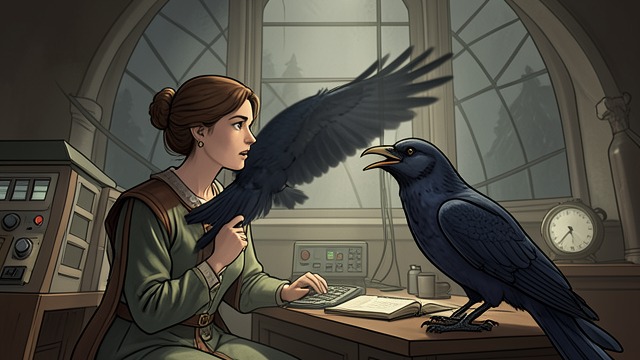 The Crow’s Uncertainty from "The Snow Queen". The Crow’s Uncertainty A qualified claim The Forest crow says he may have seen Kay and explains the palace competition.