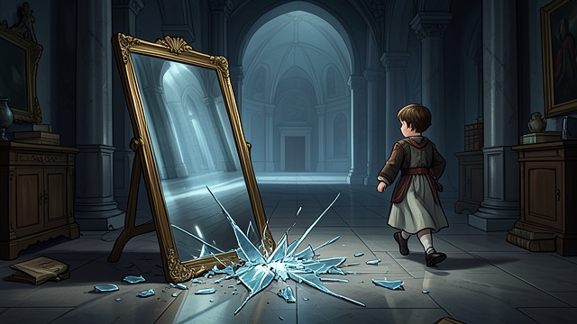 The Queen’s Claim Ends from "The Snow Queen". The Queen’s Claim Ends The old attachment dissolves When Gerda’s tears remove the mirror fragments, Kay recognizes the palace as cold and empty.
