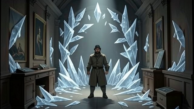 Ice Figures from "The Snow Queen". Ice Figures A solitary game Kay arranges sharp pieces of ice into patterns and words.