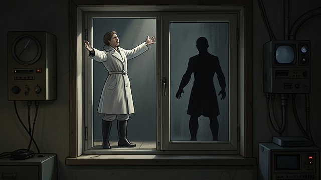 The Window Encounter from "The Snow Queen". The Window Encounter A beauty observed Kay sees the Snow Queen take shape outside his window and feels frightened.