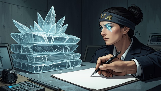 The Mirror’s Icy Echo from "The Snow Queen". The Mirror’s Icy Echo A second cold influence The Snow Queen’s kisses reinforce the cold already lodged in Kay.