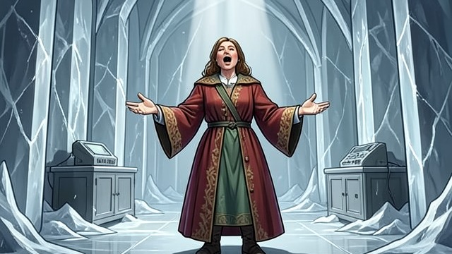 The Song in the Ice Hall from "The Snow Queen". The Song in the Ice Hall A remembered address Gerda sings the hymn to Kay in the palace.