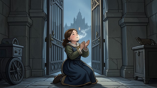 A Prayer at the Palace from "The Snow Queen". A Prayer at the Palace Care under attack Gerda approaches the palace without weapons and faces the Queen’s living guards.