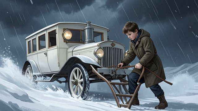 The Sledge Capture from "The Snow Queen". The Sledge Capture An invitation that becomes coercion Kay ties his sledge to the white carriage because it appears exciting.