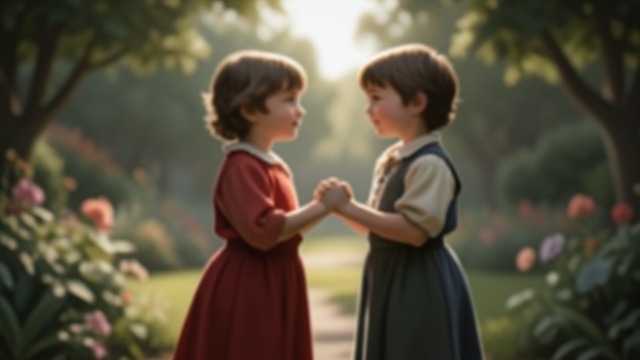 A Chosen Kinship from "The Snow Queen". A Chosen Kinship Together by design Kay and Gerda are not siblings, but love one another almost as if they were.