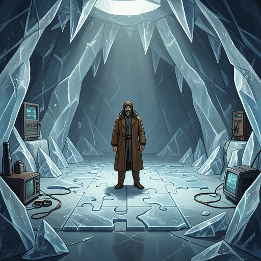 Kay’s Palace Puzzle from "The Snow Queen". This subplot traces Kay’s isolation in the ice hall through his futile intellectual task and release.