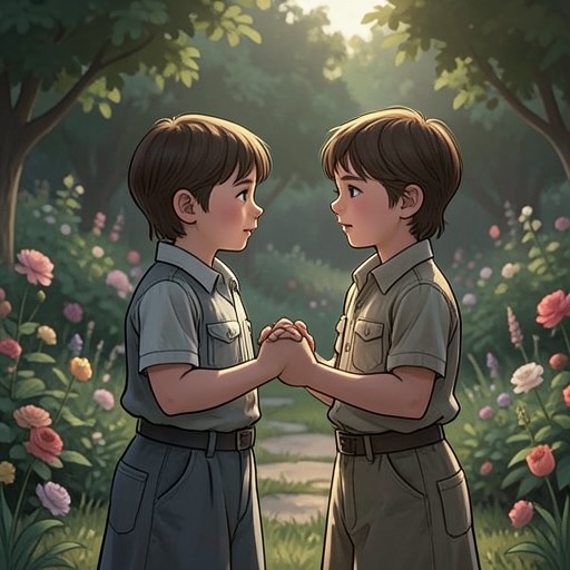 Kay and Gerda’s Bond from "The Snow Queen". This relationship thread follows the children’s closeness through rupture, distance, and recognition.