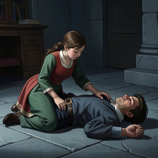 Gerda’s Care for Kay from "The Snow Queen". This emotional thread follows Gerda’s care as it persists even when Kay can neither understand nor return it.