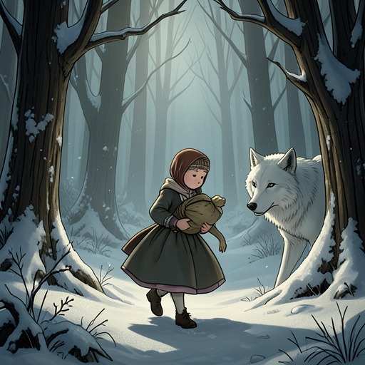 Gerda’s Journey North from "The Snow Queen". This thread follows the successive guides, tests, and choices that carry Gerda toward the Snow Queen’s stronghold.