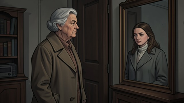 Someone Else from "Eileen". Someone Else A Retrospective Voice The older narrator says that the young woman in X-ville was not herself but Eileen.