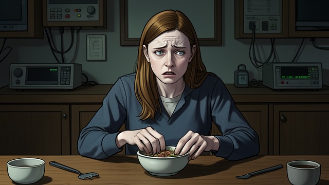 Food as Threat from "Eileen". Food as Threat Restriction and Control Eileen eats very little and sometimes chews sweets only to spit them out.