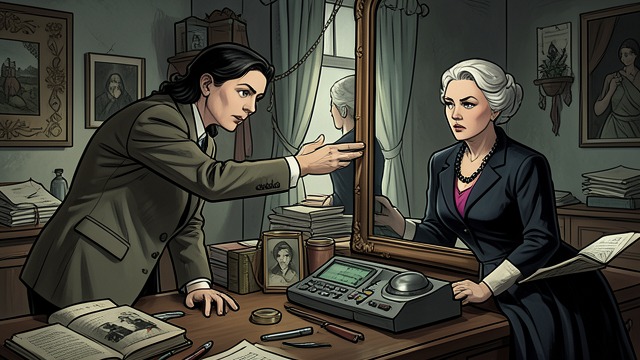 Rebecca as the Future from "Eileen". Rebecca as the Future A Friend Becomes a Promise Eileen sees Rebecca as clever, beautiful, and capable of guiding her into another life.