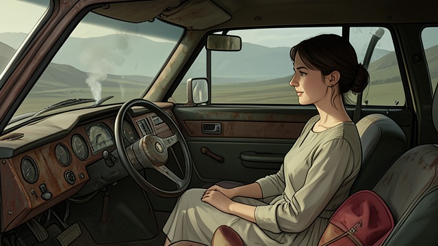 The Dangerous Dodge from "Eileen". The Dangerous Dodge A Means of Escape The old Dodge Coronet gives Eileen mobility and a private way to watch the town.