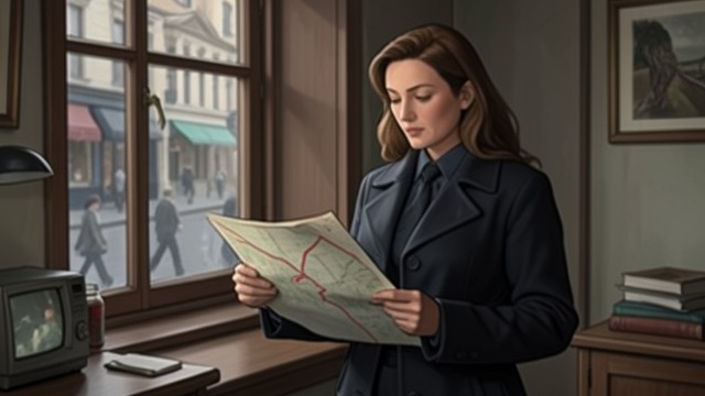 A Map of Departure from "Eileen". A Map of Departure Route Rehearsed Eileen studies how to reach Rutland and imagines leaving the Dodge there before taking a train.