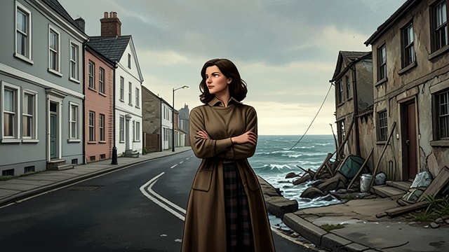 The Town’s Two Worlds from "Eileen". The Town’s Two Worlds Orderly Streets Eileen sees cared-for homes in her neighborhood and poorer, rougher streets nearer the ocean.