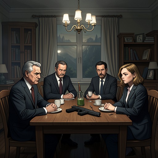 The Family’s Unspoken Violence from "Eileen". This thread follows the ways silence, denial, and threatening intimacy shape both the Dunlop and Polk households.