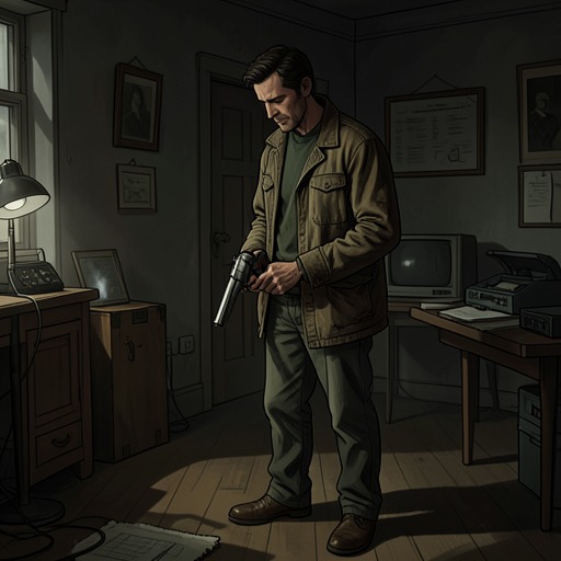 Charlie’s Hoodlum Delusion from "Eileen". This thread traces Charlie’s persecutory fantasies as they shape household life and intersect with the gun Eileen carries away.
