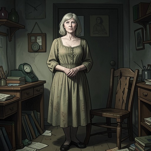 Eileen’s Mother from "Eileen". This thread traces Eileen’s distant, fearful relationship with her mother and the memories that persist after death.