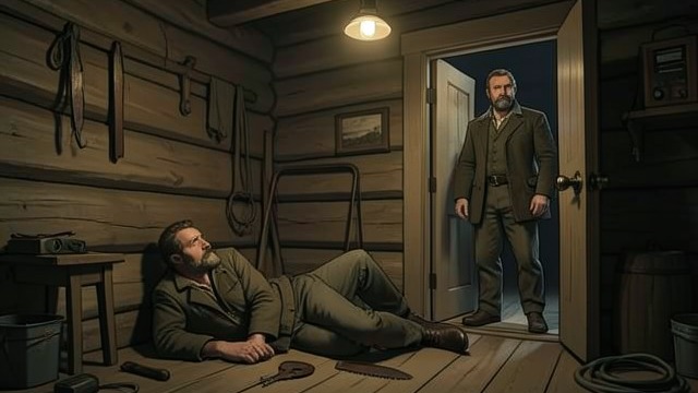 Drax Is Killed from "The North Water". A Trap Reverses The wrong victim Drax shoots Stevens in the dark, believing he has killed Sumner. Sumner remains hidden inside a nearby cabin.