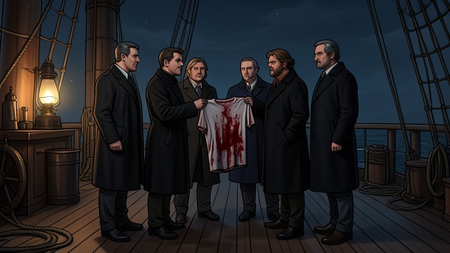 A Crew Divided from "The North Water". Trust Breaks Aboard Ship A murder among shipmates Joseph Hannah’s death reveals that the danger is inside the crew.