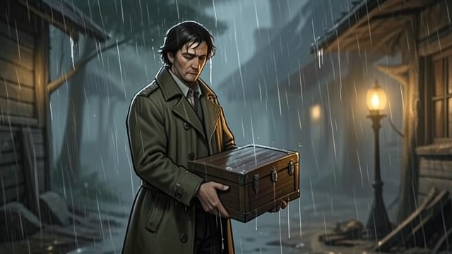 Medicine Lost from "The North Water". Withdrawal Begins Supply misplaced In the confusion of evacuation, Sumner’s medicine chest is carried to the Hastings.