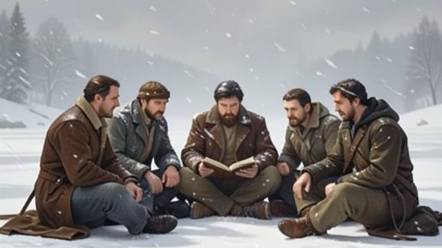 The Last Men Together from "The North Water". Shared Isolation Authority disappears The remaining survivors have no accepted leader, dwindling food, and no promise of rescue.