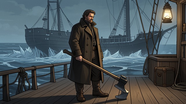 The Hull Is Breached from "The North Water". Accident Made Deliberate Drax exposes the truth Drax tells Cavendish that the Volunteer remains afloat and can likely be repaired.