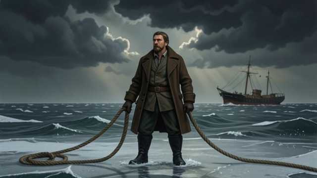 The Veteran Captain from "The North Water". A Captain with a Record Past misfortune Arthur Brownlee commands after the Percival was crushed by an iceberg, a disaster that killed crewmen and damaged his…