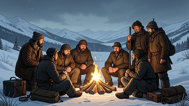 The Survivors Wait from "The North Water". Hope Dwindles A failed rescue The Hastings disappears, the beacon brings no help, and provisions run low.