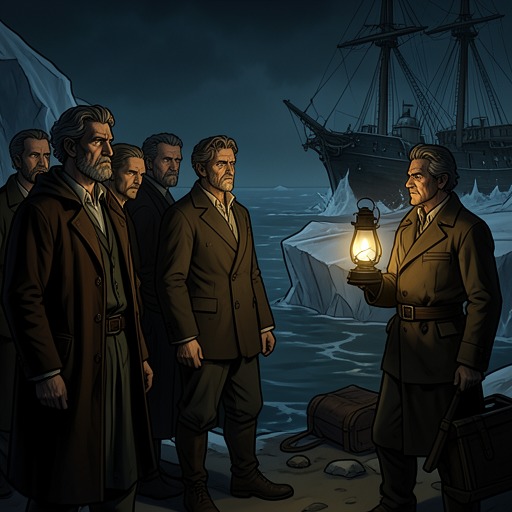 The Crew’s Retreat into Violence from "The North Water". As ships, food, and leadership disappear, the survivors’ fear turns into mutiny, executions, and abandonment.