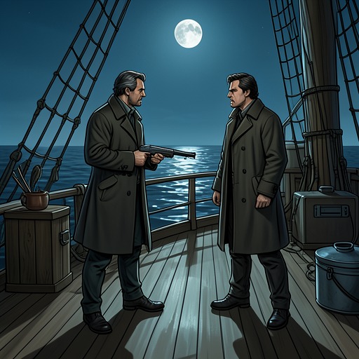 Sumner Versus Baxter from "The North Water". The conflict between Sumner and Baxter moves from an employer’s attempt to manage a survivor to an armed confrontation over truth, money, and freedom.