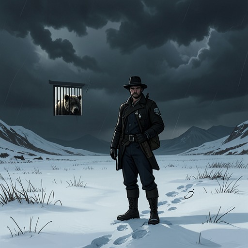 A Life Outside the Old Name from "The North Water". Sumner’s final flight offers the possibility of reinvention, but his encounter with the caged bear suggests that escape does not dissolve memory or need.