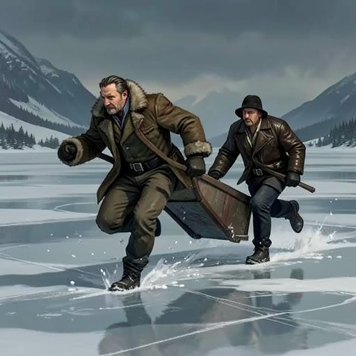 Drax’s Escape and Cavendish’s Fall from "The North Water". Drax’s temporary alliance with Cavendish converts their shared danger into betrayal, escape, and the destruction of the winter camp’s remaining order.