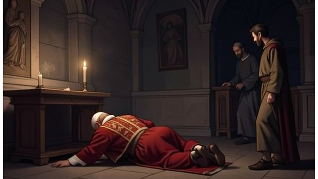 A Hidden Cache from "The Mystery of The Invisible Dog". A Hidden Cache A second visit A phantom priest appears in the church while Jupiter Jones investigates a light.