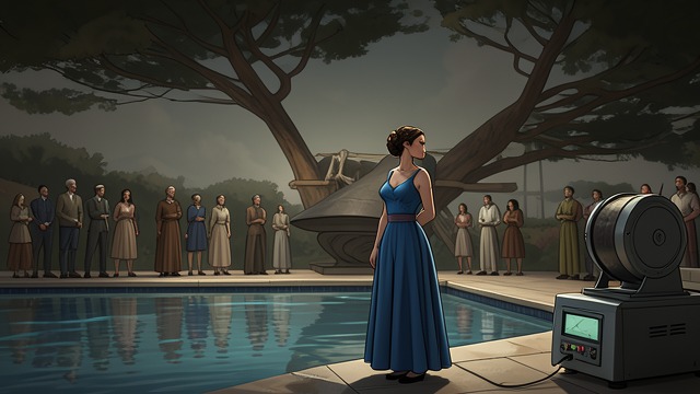 The Pool Connection from "The Mystery of The Invisible Dog". The Pool Connection A clue in routine Jupiter Jones notes that Chalmers swims every night.