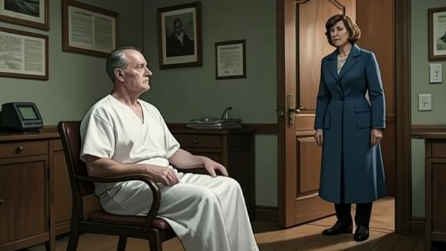 The Hospital Disguise from "The Mystery of The Invisible Dog". The Hospital Disguise A culprit concealed as a patient Murphy uses a private clinic to look removed from the crimes.