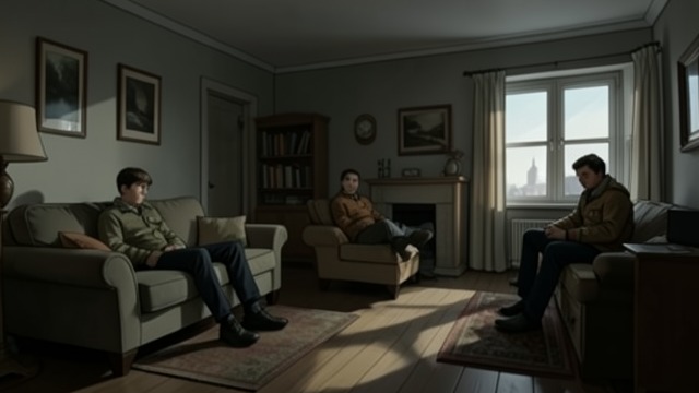 A Night Watch from "The Mystery of The Invisible Dog". A Night Watch Divided shifts The boys take turns watching Prentice’s apartment.