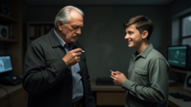 The Smoking Argument from "The Mystery of The Invisible Dog". The Smoking Argument Everyday intimacy Harley Johnson tells John Murphy to stop smoking and complains about the smell.